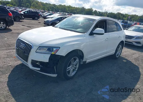 2017 Audi Q5 2.0T Premium z USA, uszkodzony, nr VIN WA1L2AFP8HA096560